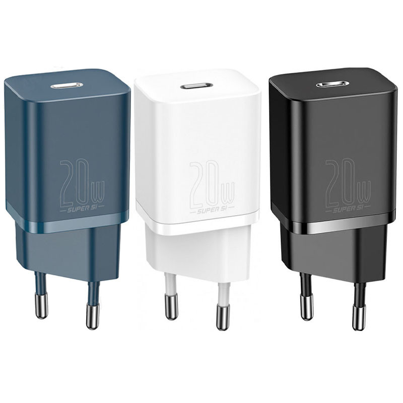 Купити МЗП Baseus Super Si Quick Charger PD20W (1USB-C) (CCSUP-B)