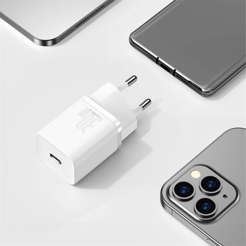 Купити МЗП Baseus Super Si Quick Charger PD30W (1USB-C) (CCSUP-J)