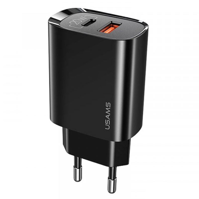 Купити МЗП Usams US-CC121 T35 QC3.0 + PD3.0 20W (1USB-A/1C)