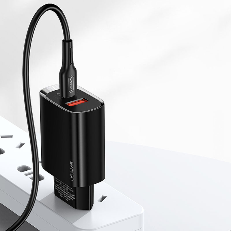 Купити МЗП Usams US-CC121 T35 QC3.0 + PD3.0 20W (1USB-A/1C)