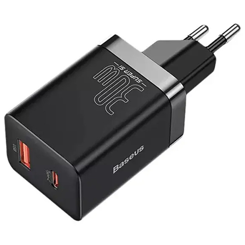 Купити МЗП Baseus Super Si Pro Quick Charger PD30W+QC3.0 (1USB-A/1C) (CCSUPP-E)