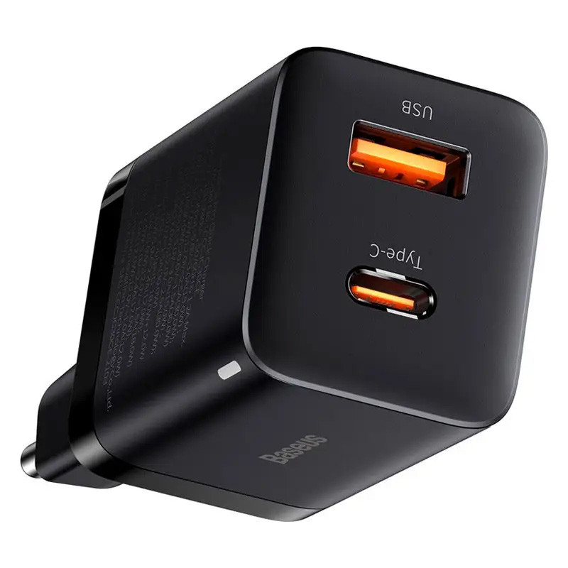 Купити МЗП Baseus Super Si Pro Quick Charger PD30W+QC3.0 (1USB-A/1C) (CCSUPP-E)