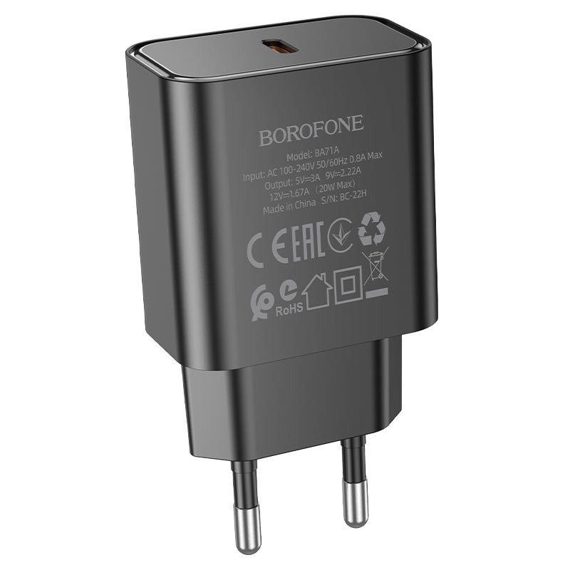 Купити МЗП Borofone BA71A PD20W (1USB-C)
