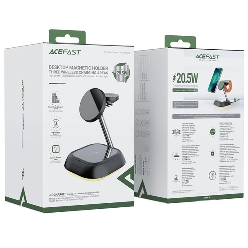 Купити БЗП Acefast E16 3in1 22.5W
