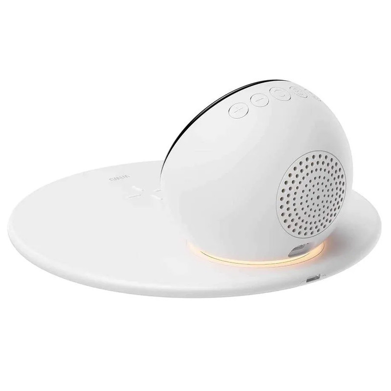 Купити БЗП WIWU Wi-W017 15W Wireless Charger+Digital Alarm+Bluetooth Speaker