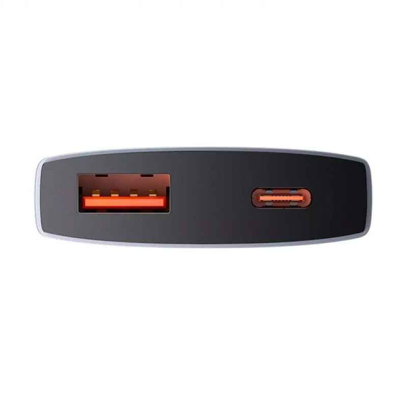 Купити МЗП Baseus GaN5 Pro Ultra-Slim PD65W+QC3.0 (1USB-A/1C) + кабель Type-C to Type-C (CCGP15011)