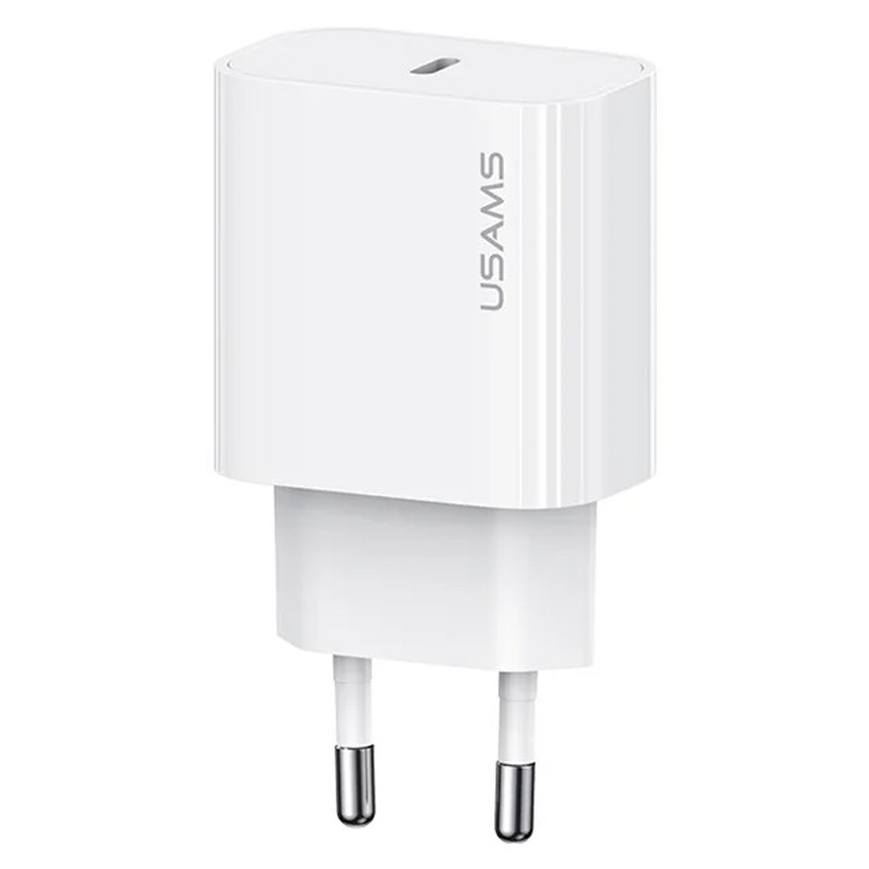Купити МЗП Usams US-CC226 Kit-Yi Ser. 20W (1USB-C) + кабель Type-C to Type-C