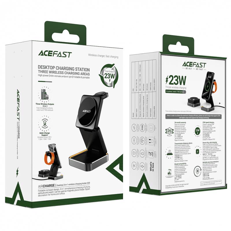 Купити БЗП Acefast E20 3in1 15W