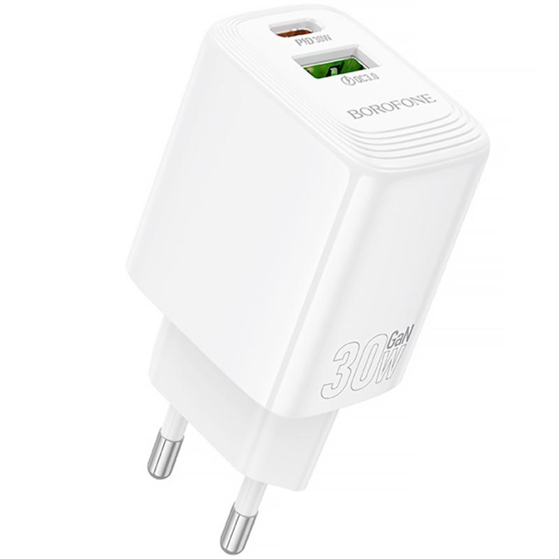 Купити МЗП Borofone BN29 Fuente PD30W+QC3.0 (1USB-A/1C)