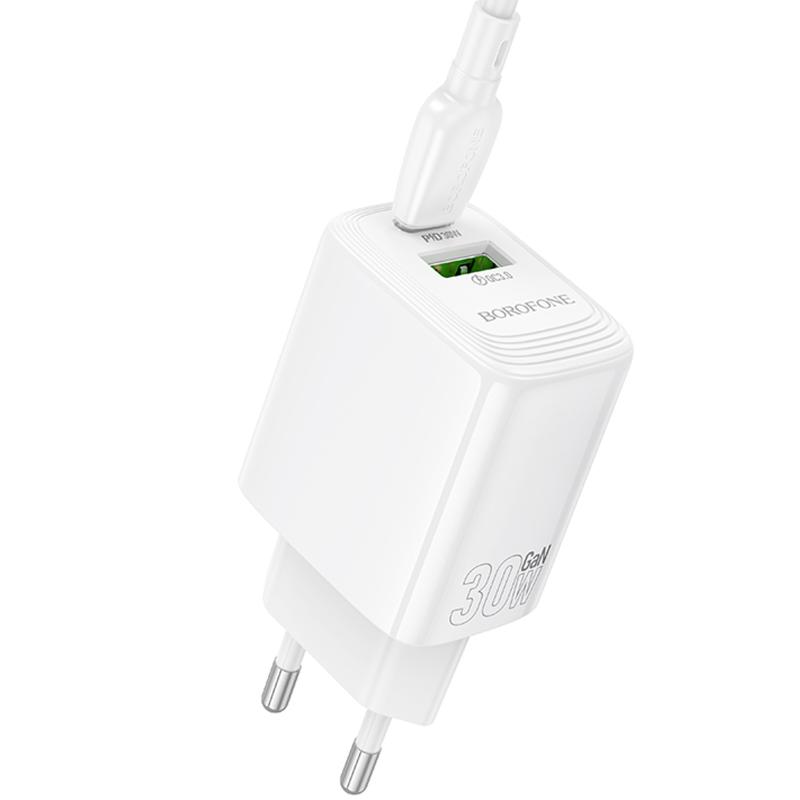 Купити МЗП Borofone BN29 Fuente PD30W+QC3.0 (1USB-A/1C)