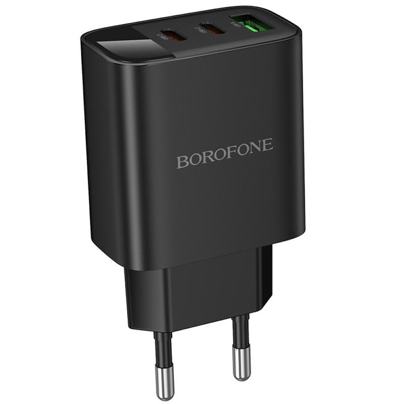 Купити МЗП Borofone BA98A Ilustre with digital display PD30W (1USB-A/2C)