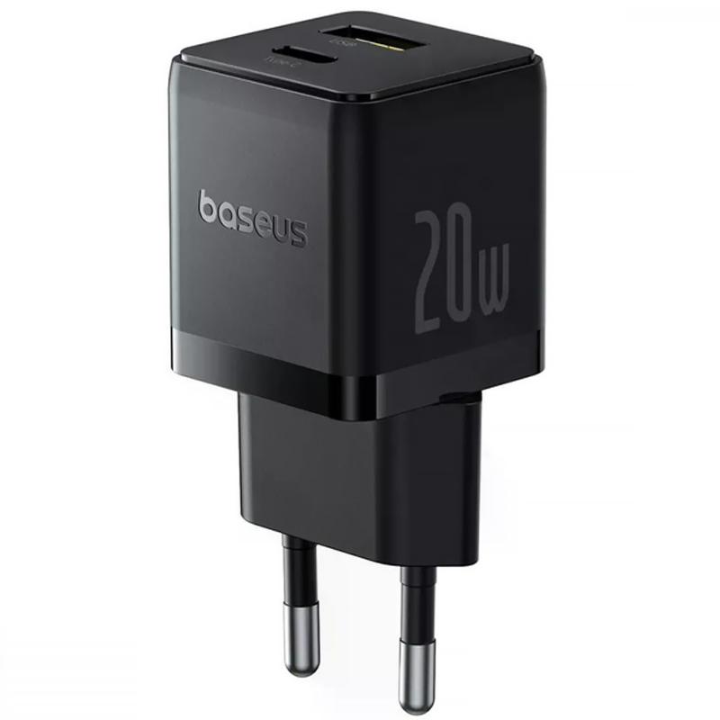 Купити МЗП Baseus Palm Fast Charger 20W (1USB-A/1C) (P10111608)