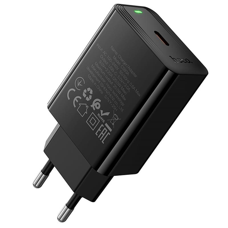 Купити МЗП Hoco CS93A Leader 20W (1USB-C)