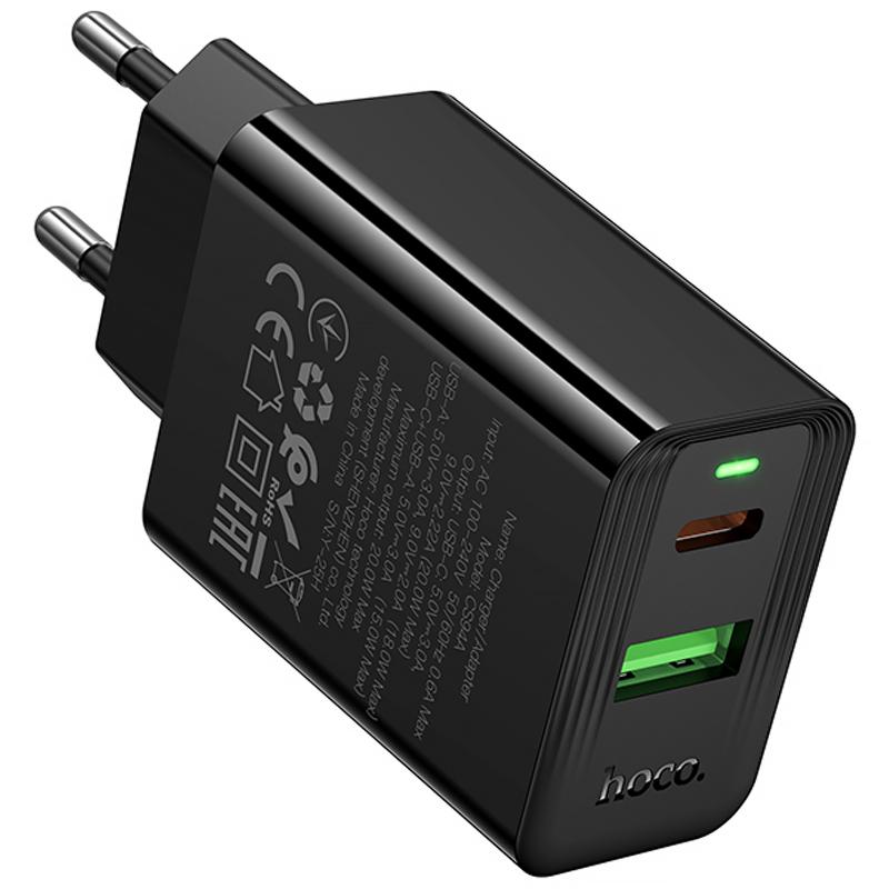 Купити МЗП Hoco CS94A Leader PD20W+QC3.0 (1USB-A/1C)