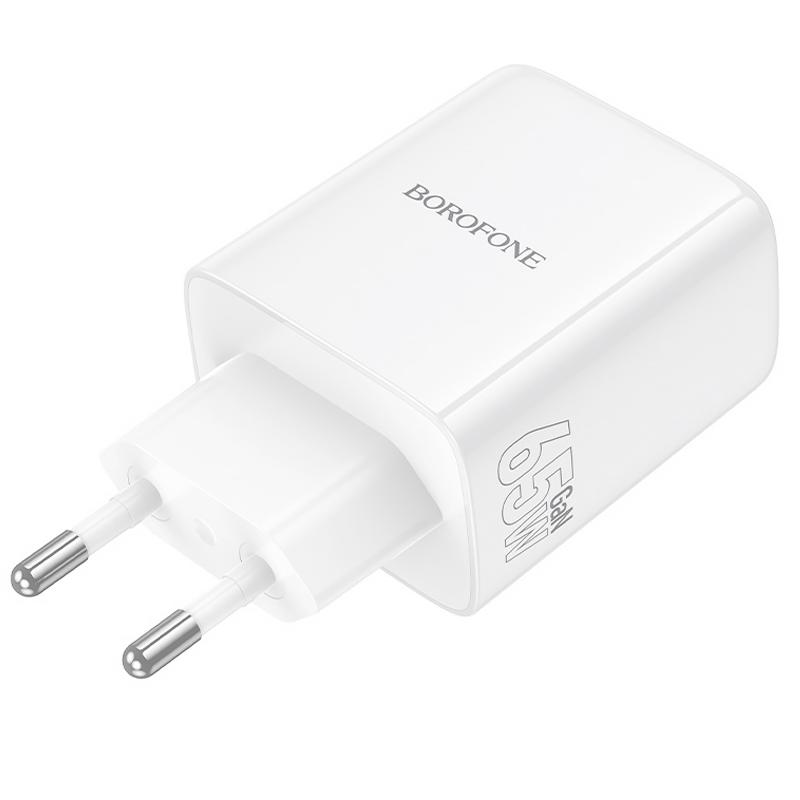Купити МЗП Borofone BN32 Cargador PD65W (1USB-A/2C)