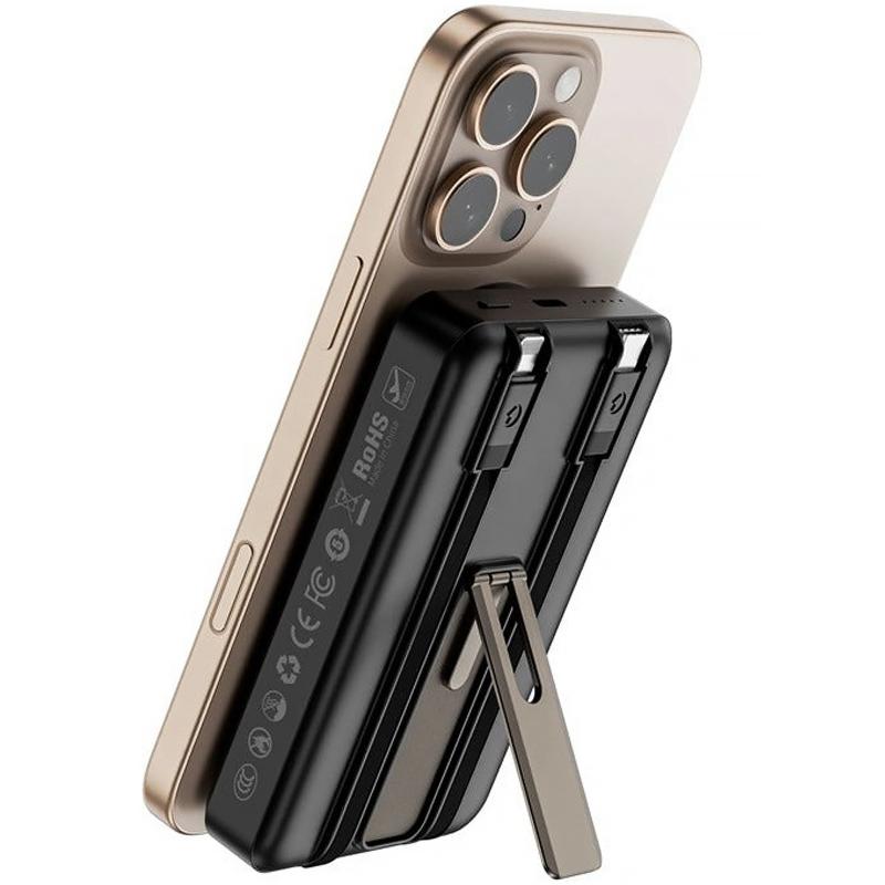 Купити Портативний ЗП Power Bank WIWU Wi-P056 22.5W+PD20W з БЗП+iWatch with cable 10000 mAh