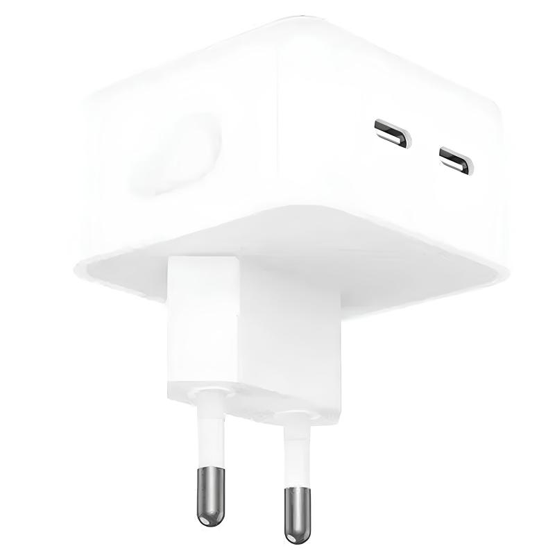 Купити МЗП 35W Dual Mini Power Adapter for Apple (2USB-C) (AA) (box)