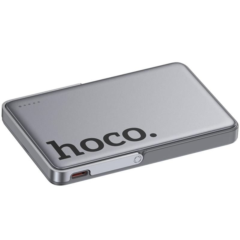 Купити Портативний ЗП Power Bank Hoco Q36 Sunlight magnetic suction+holder PD20W з БЗП 5000 mAh