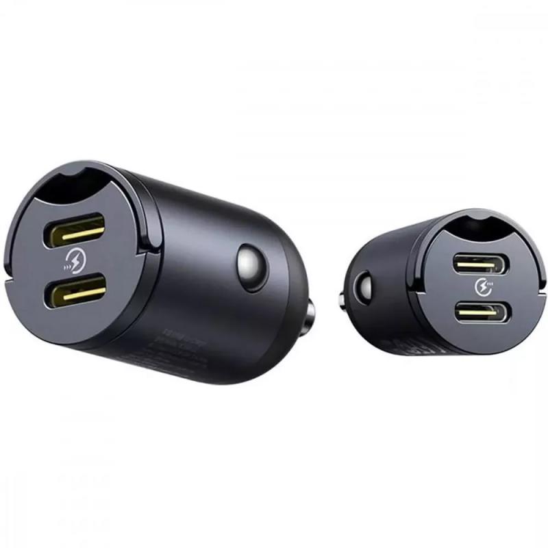 Купити АЗП Baseus Tiny Star Mini 30W (2USB-C) (C00035001121)