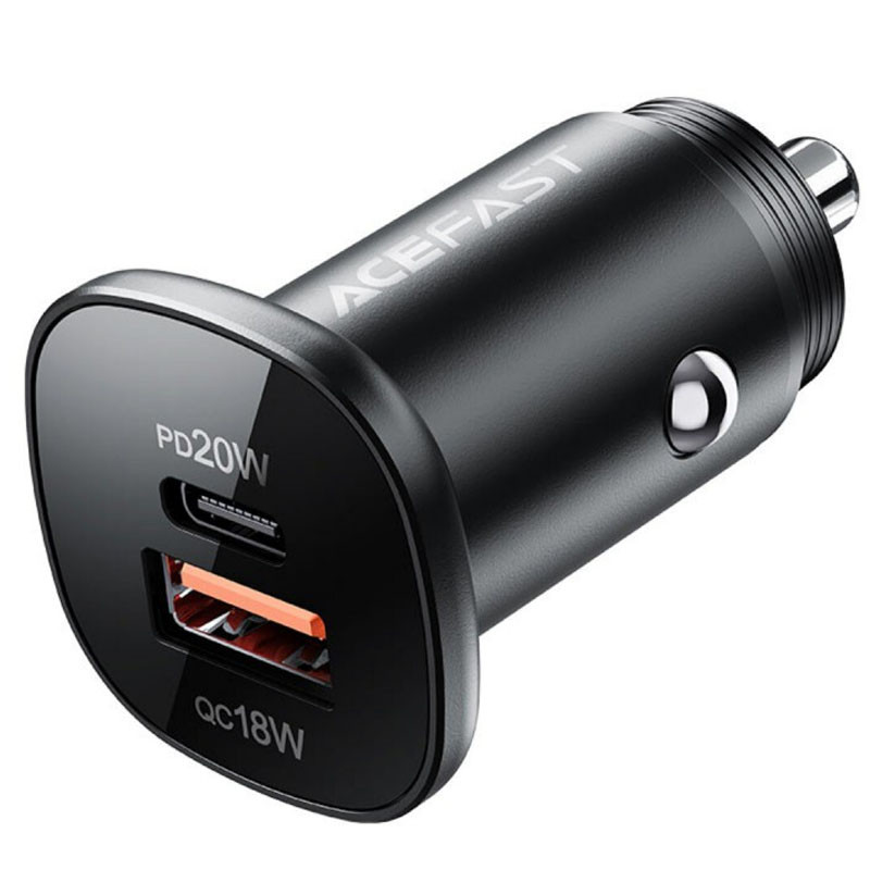 Купити АЗП Acefast B1 mini PD20W+QC3.0 total 38W (1USB-A/1C)