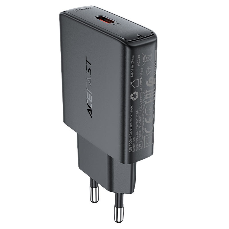 Купити МЗП Acefast A65 PD20W GaN (USB-C)
