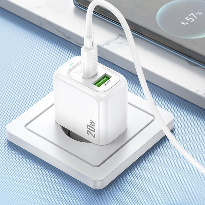 Купити МЗП Hoco CS54A Surplus PD20W+QC3.0 (1USB-A/1C)