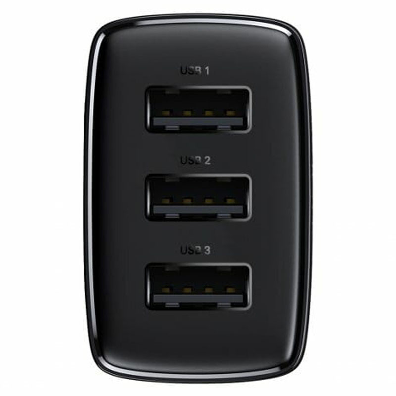 Купити МЗП Baseus Compact 17W (3USB-A) (CCXJ02)