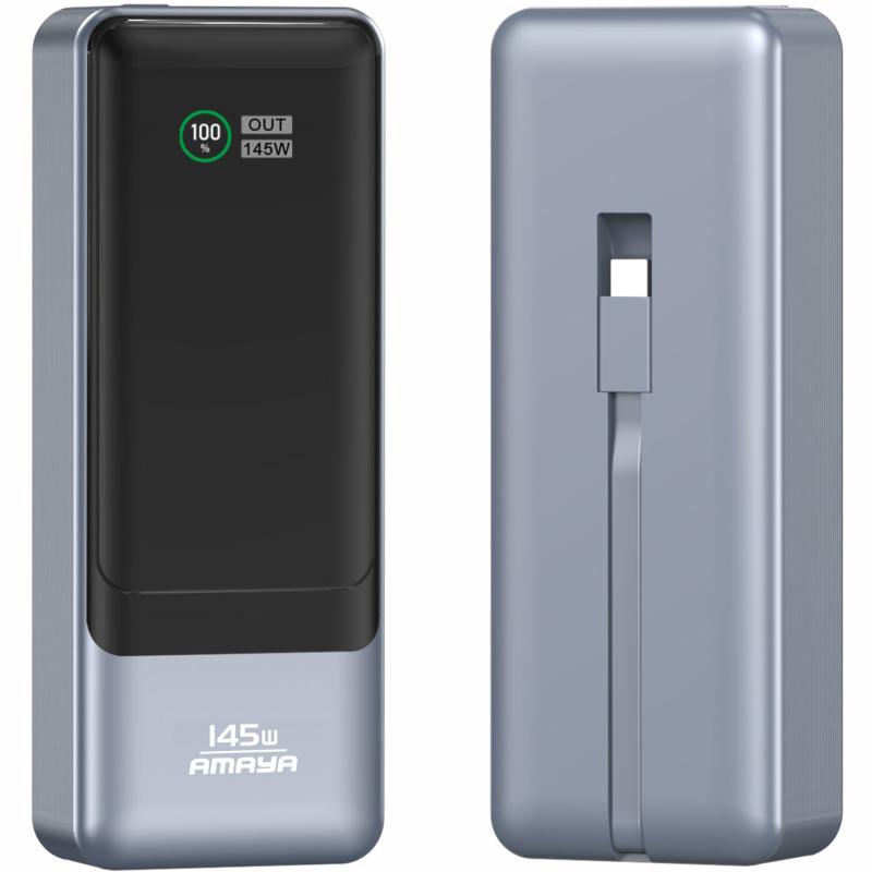 Купити Портативний ЗП Power Bank Amaya FD23 145W with display and cable 20000 mAh