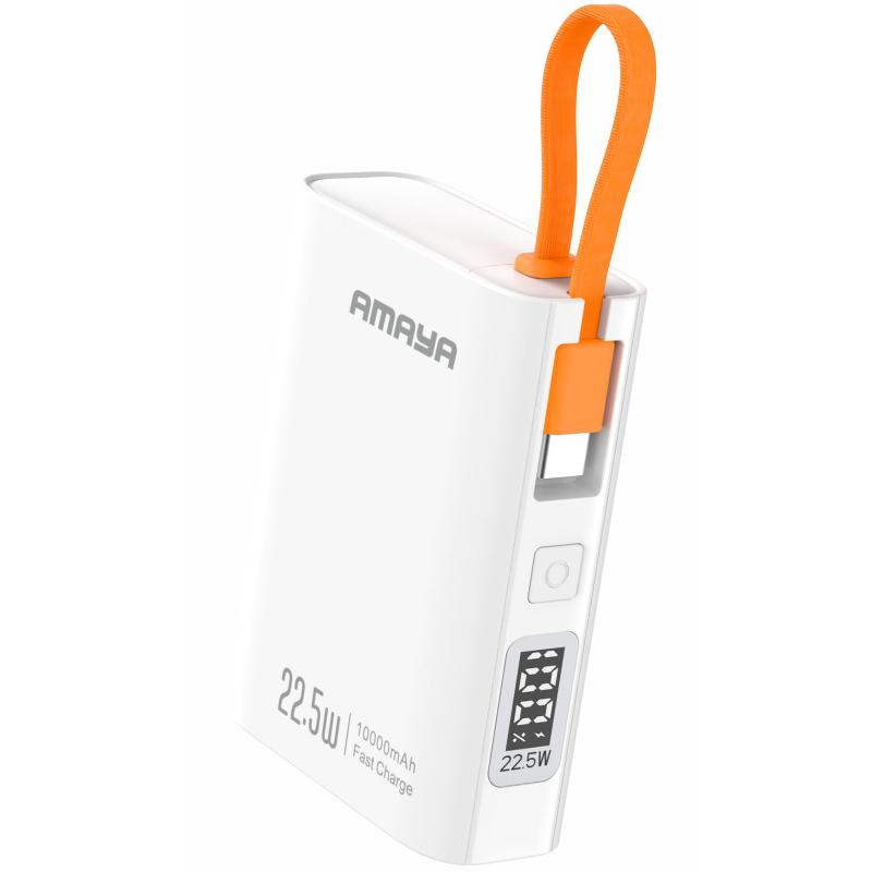 Купити Портативний ЗП Power Bank Amaya FD50 22.5W with display and cable 10000 mAh