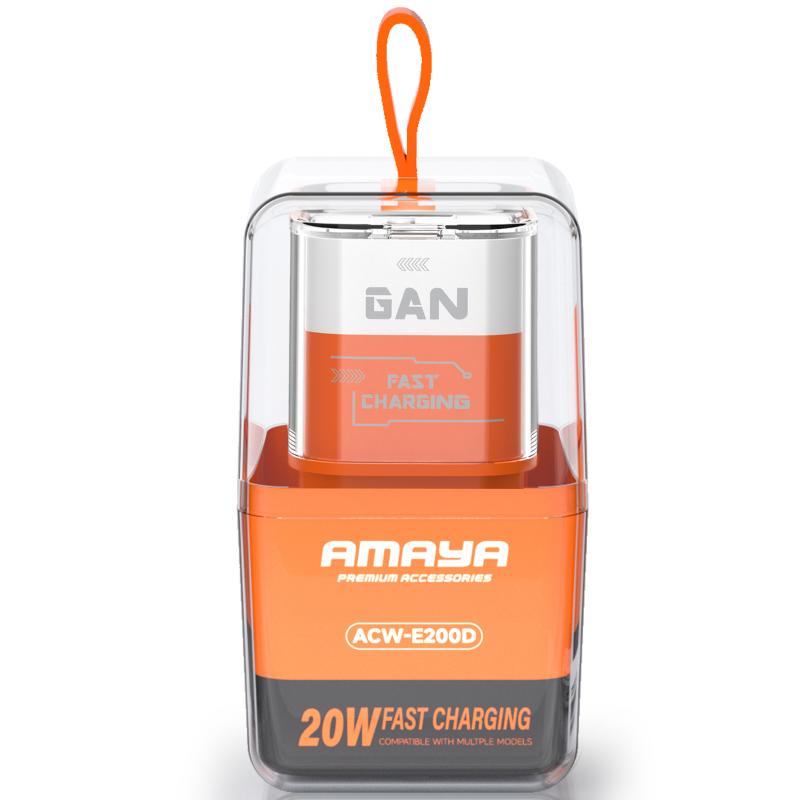 Купити МЗП Amaya E200D PD20W+QC3.0 (1USB-A/1C)