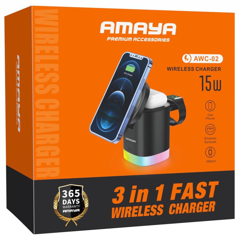 Купити БЗП Amaya AWC-02 3in1 15W