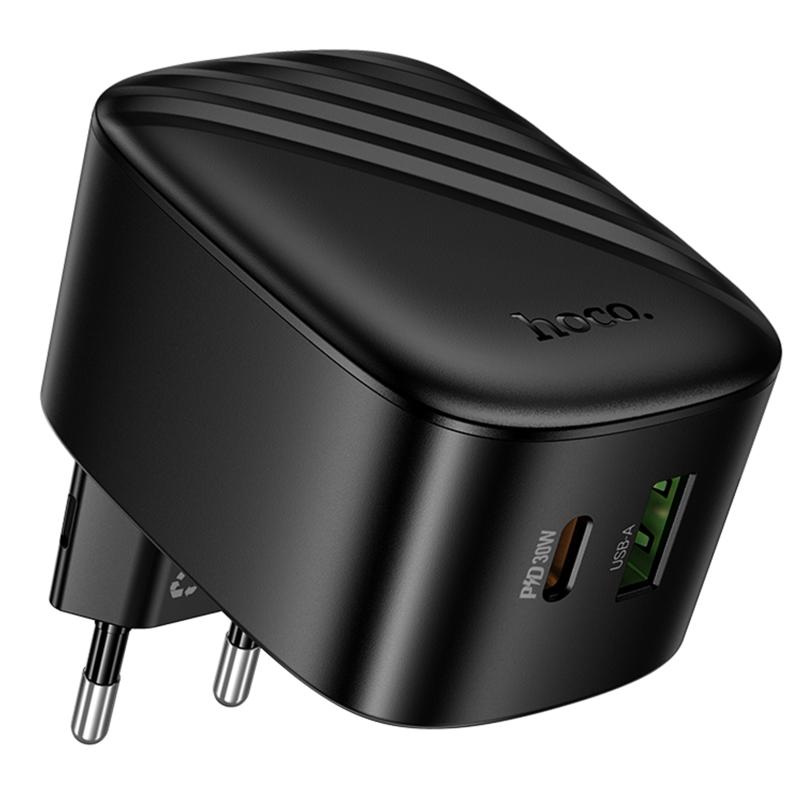 Купити МЗП Hoco CS102A Folding PD30W+QC3.0 (1USB-A/1C)