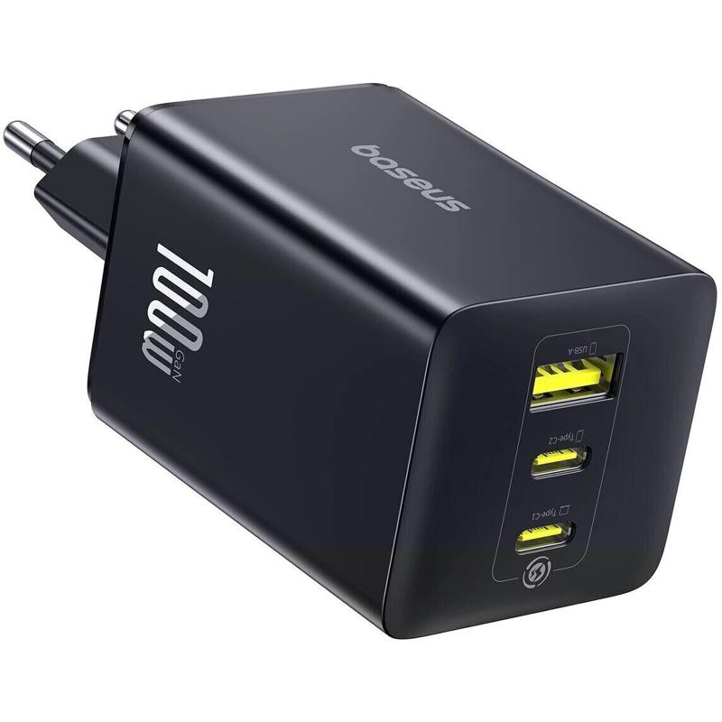 Купити МЗП Baseus EnerFill FE11 Fast Charger PD100W+QC3.0 (1USB-A/2C) (P101821)