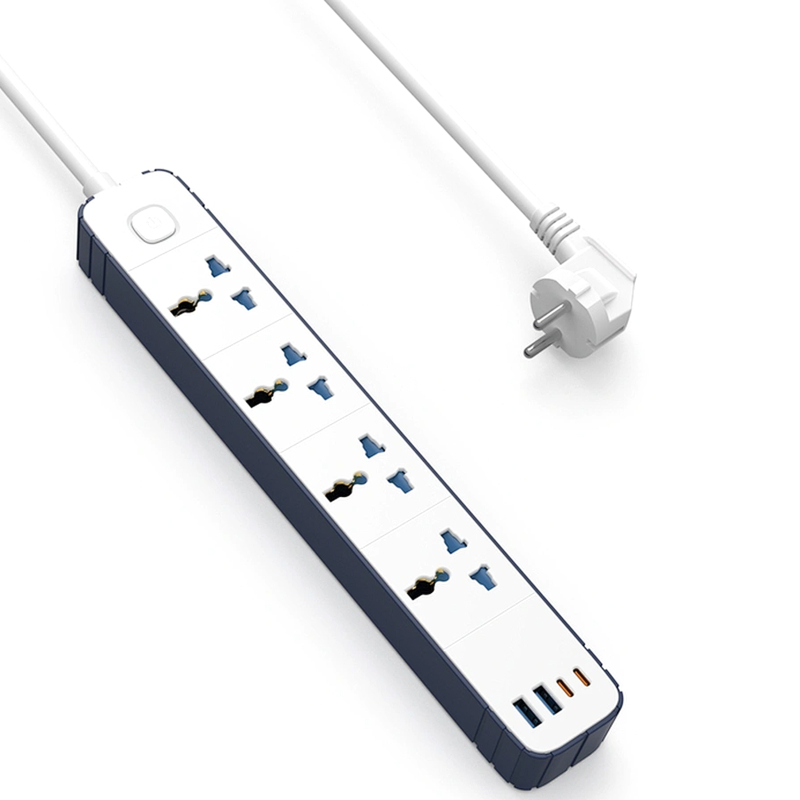 Купити Подовжувач WIWU S007 Power Strip PD20W (2USB-A/2C/4xSocket) (2m)