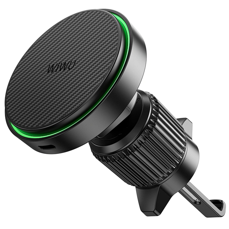Купити Автотримач з БЗП WIWU CH-325 Warriors Qi2 15W (air outlet)