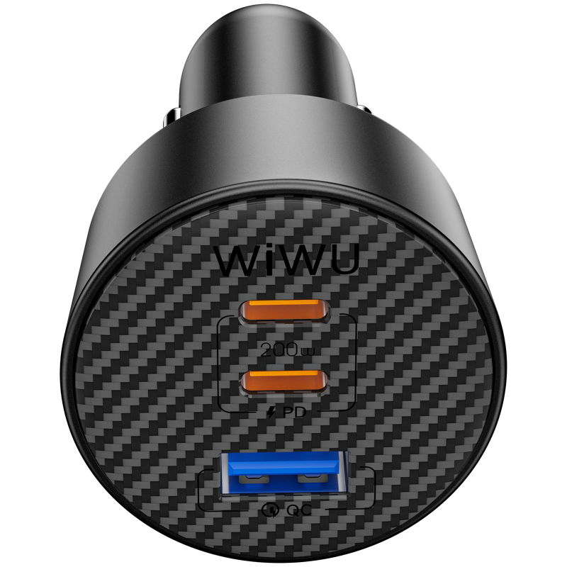 Купити АЗП WIWU CC026 Warriors PD200W+QC3.0 (1USB-A/2C)