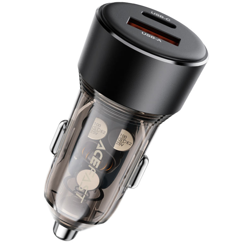 Купити АЗП Acefast B12 PD30W+QC3.0 total 60W (1USB-A/1C)