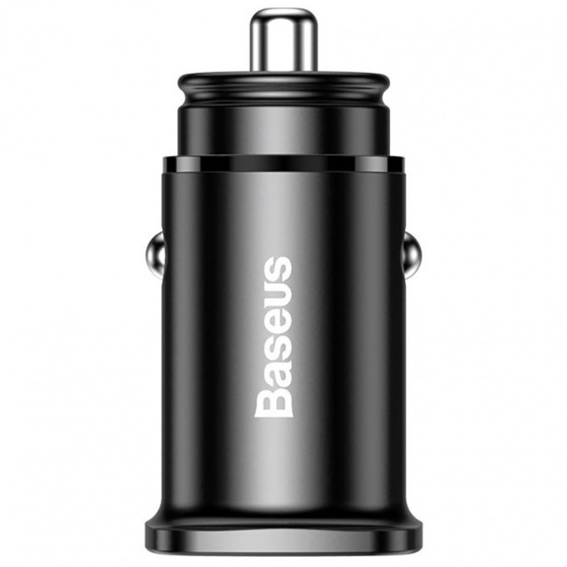Купити АЗП Baseus Square Metal PD 3.0 QC 4.0+ 30W USB + Type-C (CCALL-AS)