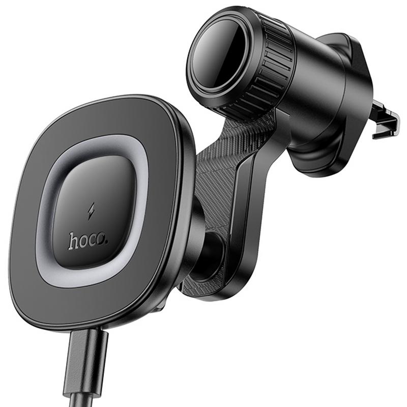 Купити Автотримач з БЗП Hoco HW30 Crown magnetic 15W (air outlet)