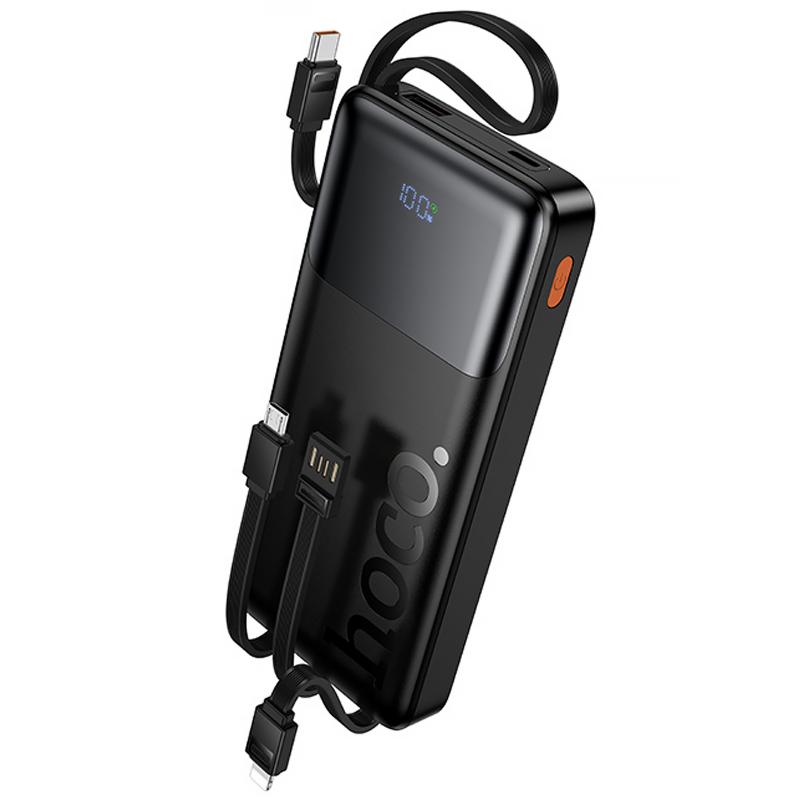 Купити Портативний ЗП Power Bank Hoco J156 Founder 22.5W+PD20W with 4 cables 10000 mAh