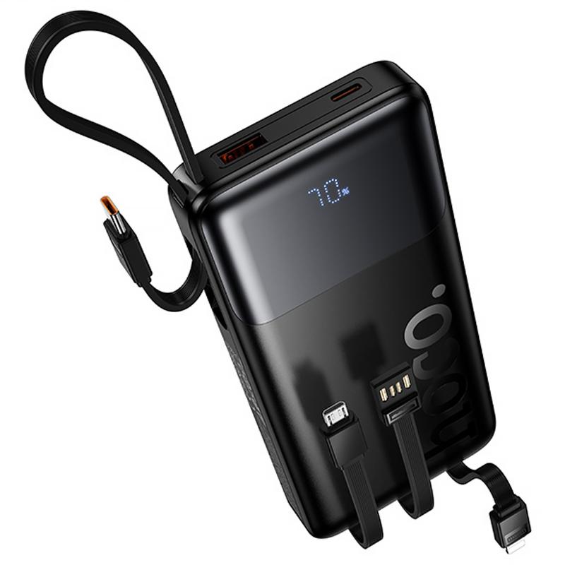 Купити Портативний ЗП Power Bank Hoco J156 Founder 22.5W+PD20W with 4 cables 10000 mAh