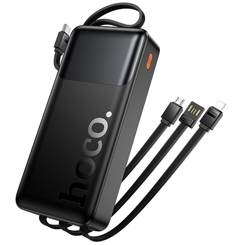 Купити Портативний ЗП Power Bank Hoco J156A Founder 22.5W+PD20W with 4 cables 20000 mAh