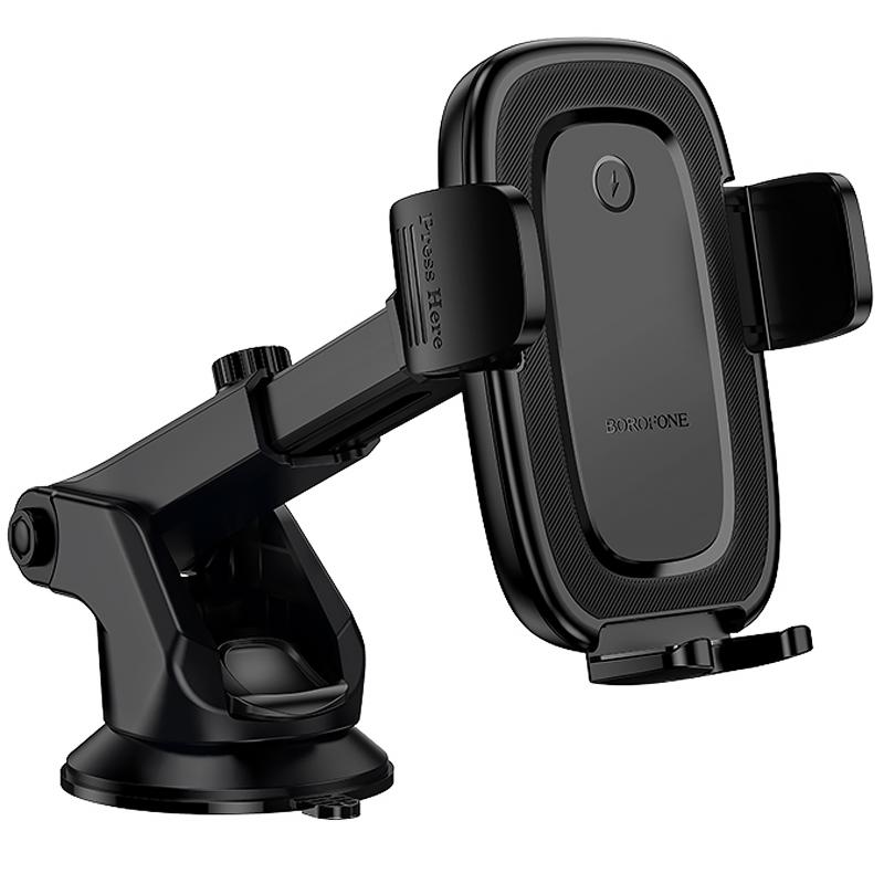 Купити Автотримач з БЗП Borofone BH223 Follower 15W (center console)