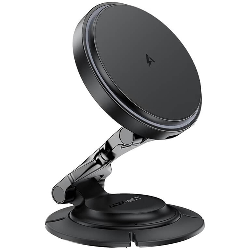 Купити Автотримач з БЗП Acefast D65 Magnetic 15W (center console)