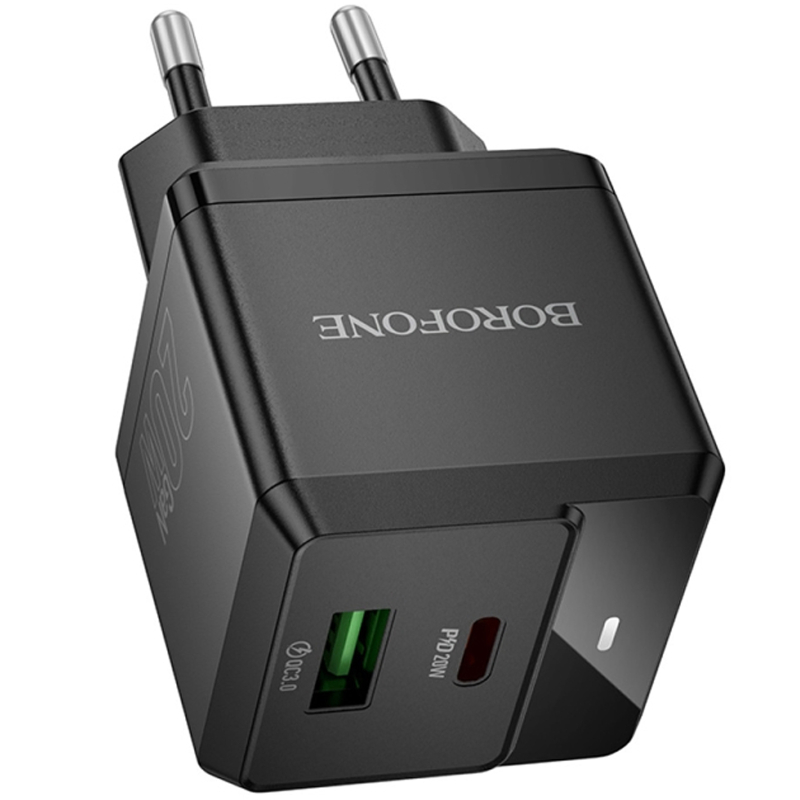 Купити МЗП Borofone BN19 Intenso PD20W+QC3.0 (1USB-A/1C)