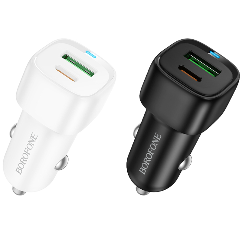Купити АЗП Borofone BZ34B Cloud PD20W+QC3.0 total 38W (1USB-A/1C)