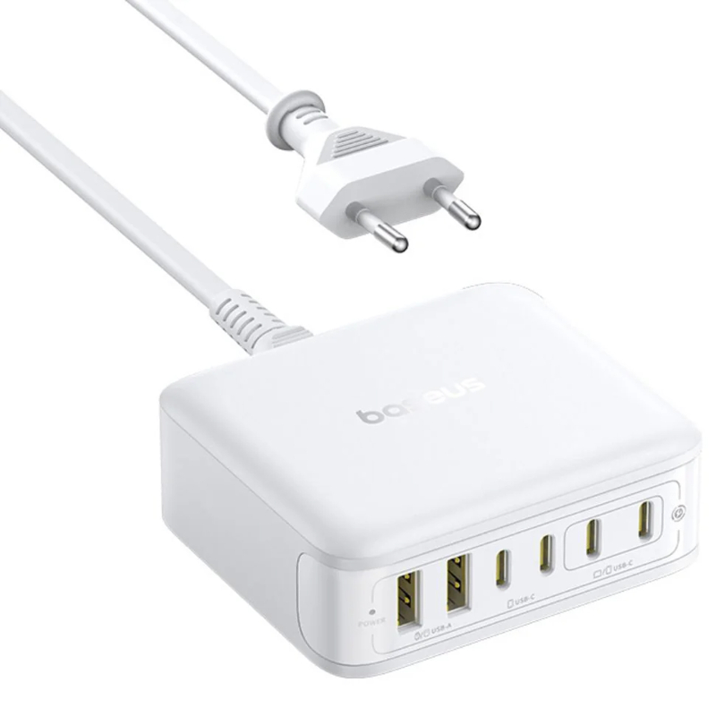 Купити МЗП Baseus EnerFill FH21 PD120W+QC3.0 6in1 (2USB-A/4C) (E0120T)