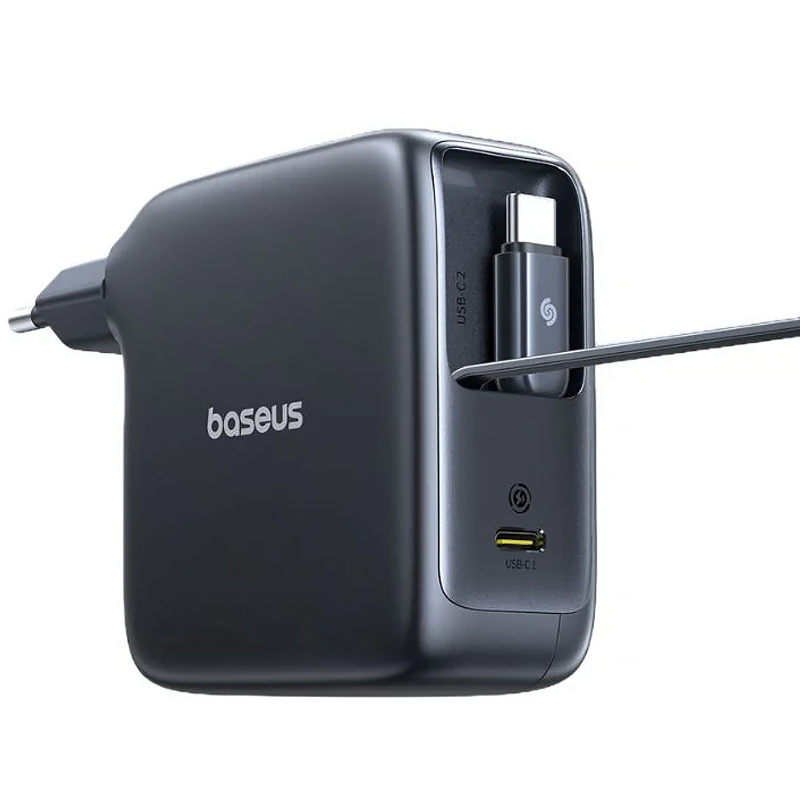Купити МЗП Baseus EnerCore CJ21 PD67W with retractable cables (3USB-C) (E0121D)