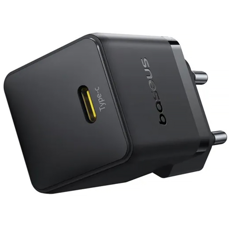 Купити МЗП Baseus Palm Fast Charger 20W (1USB-C) + кабель Type-C to Type-C (P10111602)