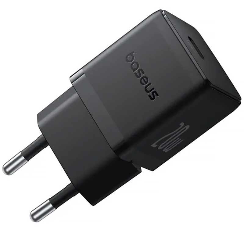 Купити МЗП Baseus Palm Fast Charger 20W (1USB-C) + кабель Type-C to Type-C (P10111602)